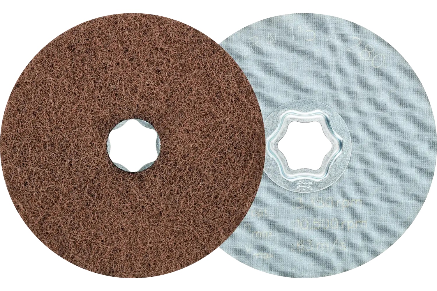 Picture of Pferd Combiclick® SurFace Conditioning Disc Soft, 4-1/2", 280 Grit Fine, Aluminum Oxide